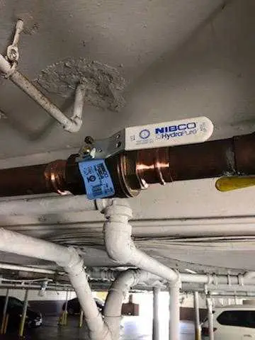 Copper pipe repair and valve work for Backflow Testing in Pigeye